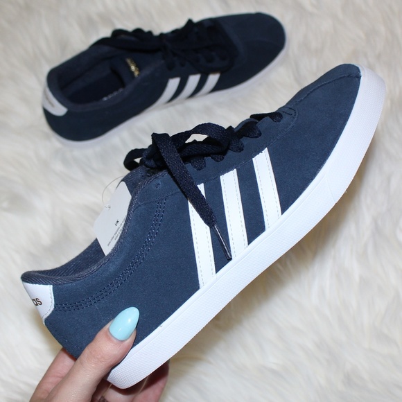 adidas Shoes - 🔥SALE🔥BNIB adidas Navy Courtset Suede Sneakers